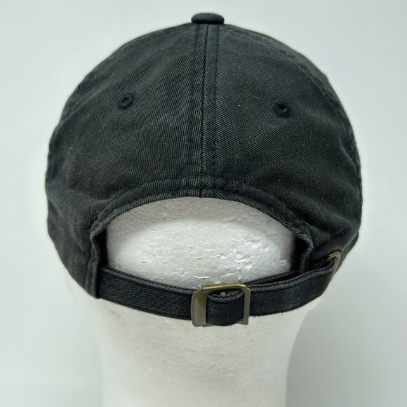 Feature Dad Hat Baseball Cap Spellout Streetwear Sneakerhead Black Strapback - Picture 3 of 10